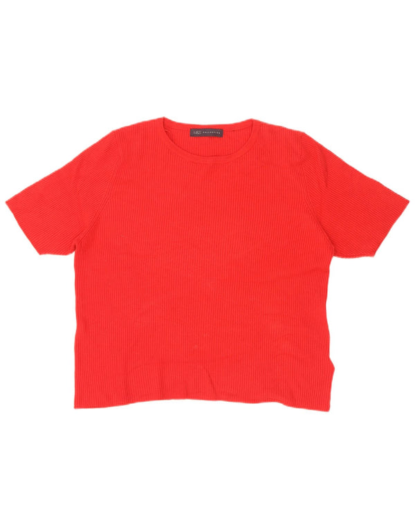 Marks & Spencer Camiseta para Mujer Top UK 40 XL Viscosa Roja