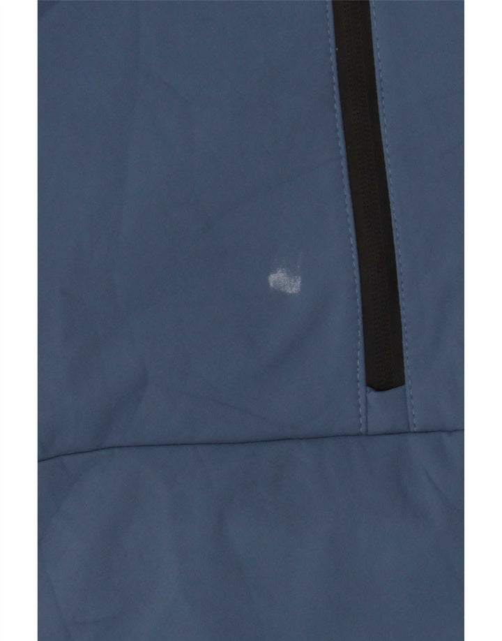 Zara Mujer Oversize Jersey Chándal Top Chaqueta UK 10 Small Azul