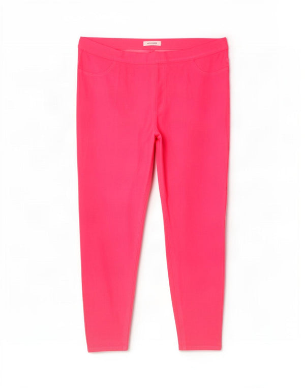 Marks & Spencer Womens Jegging Jeans UK 20 2XL W40 L28 Pink Cotton