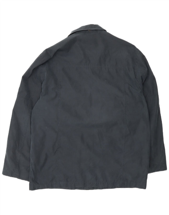Wampum Chaqueta utilitaria para hombre UK 42 XL Azul marino Poliéster