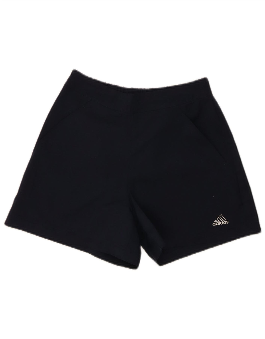 Adidas Pantalones cortos deportivos para mujer UK 8 Small Azul marino Poliéster