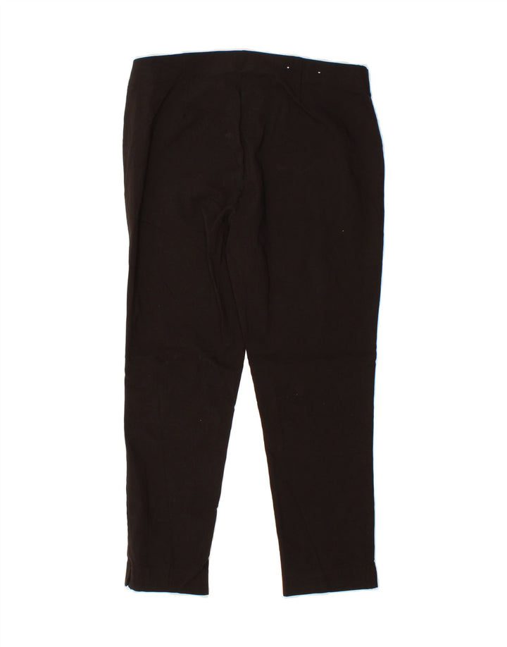 MICHAEL KORS Womens Slim Capri Trousers Large W34 L24 Black Vintage Michael Kors and Second-Hand Michael Kors from Messina Hembry 