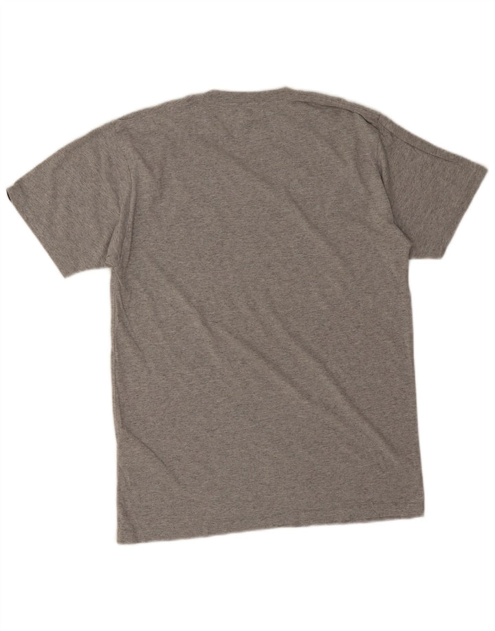 Vans Hombre Classic Fit Camiseta Top Algodón Gris Medio
