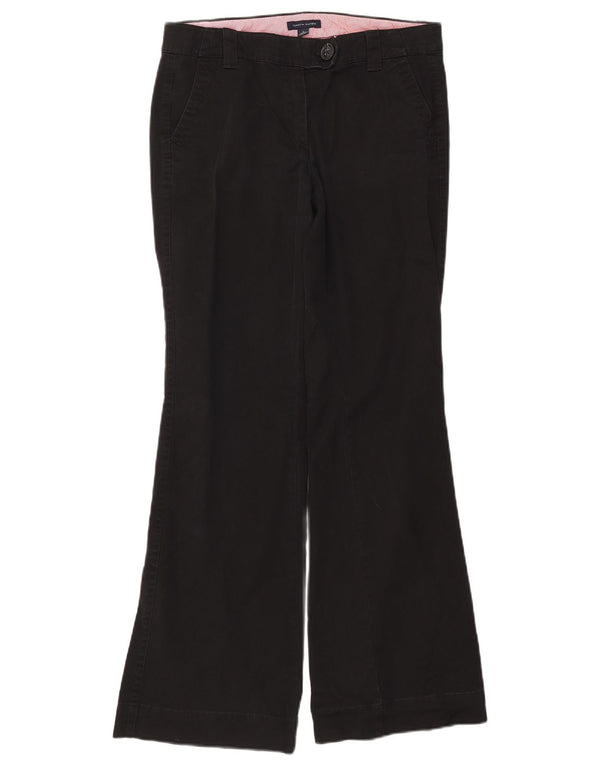 Pantalones chinos con corte tipo bota para mujer Tommy Hilfiger US 8 Medium W30 L32 Black