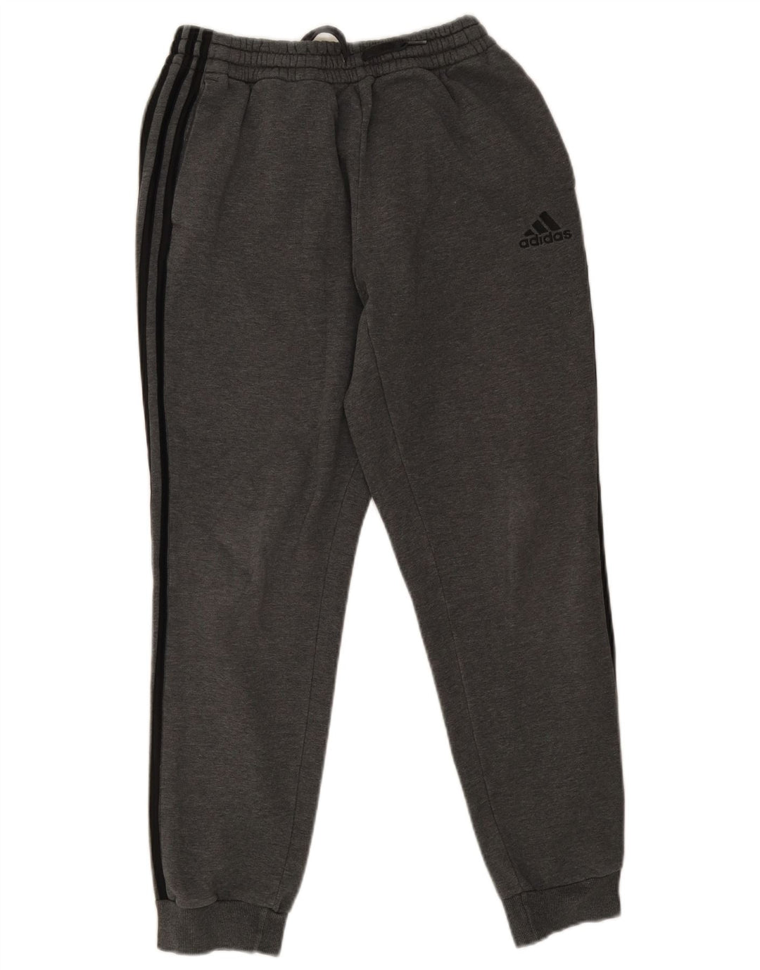 ADIDAS Hombre Chándal Pantalones Joggers Gris Medio Algodón