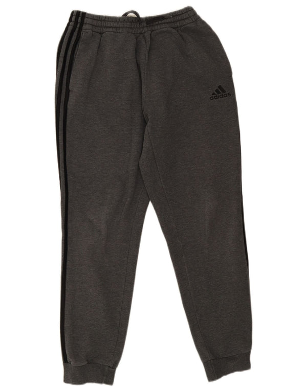 ADIDAS Hombre Chándal Pantalones Joggers Gris Medio Algodón