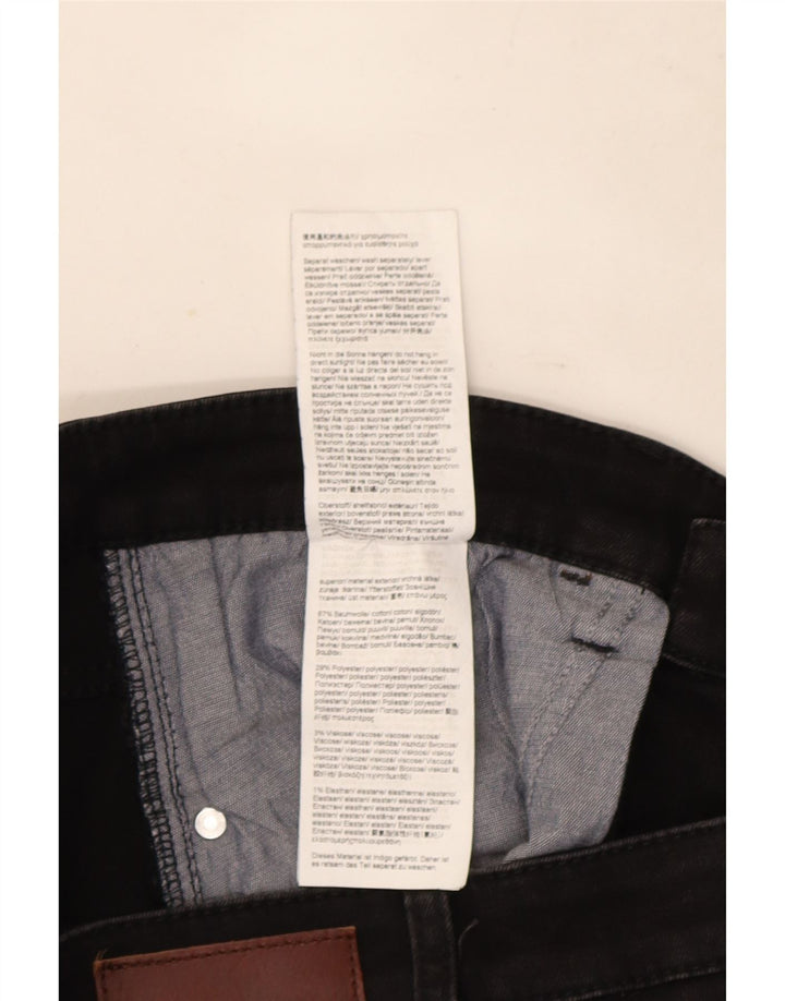 Camel Active Jeans ajustados para hombre W33 L30 Algodón negro
