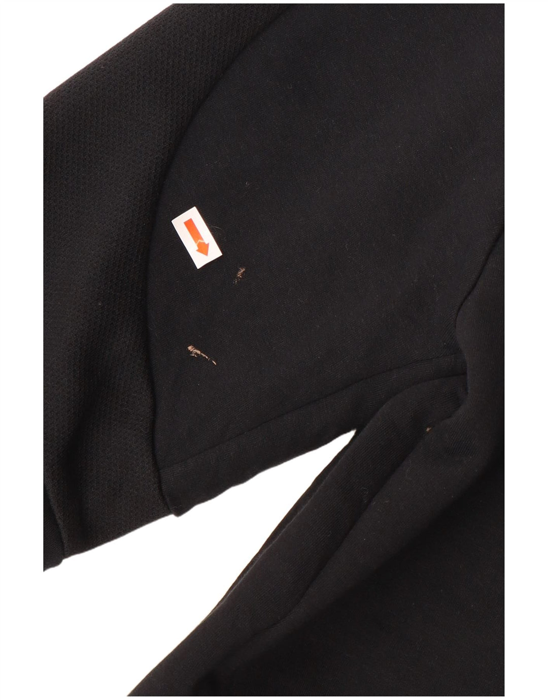 PUMA Suéter con capucha y cremallera para mujer Reino Unido 14 Mediano Algodón negro