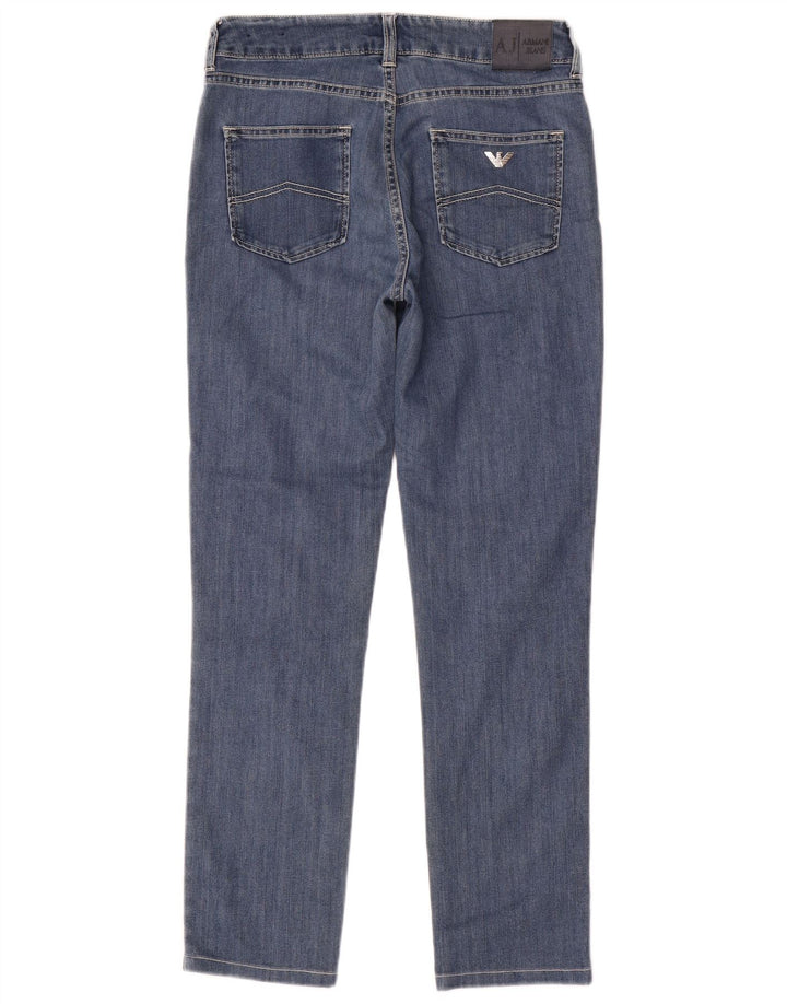 Jeans Armani Mujer Slim W28 L28 Algodón Azul Marino