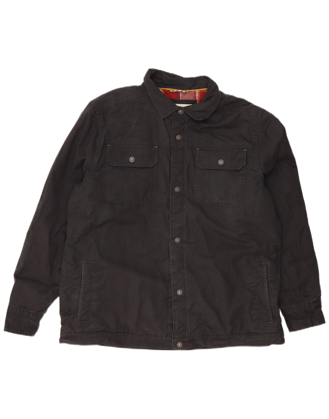 FAT FACE Chaqueta Bomber para Hombre UK 44 2XL Algodón Negro