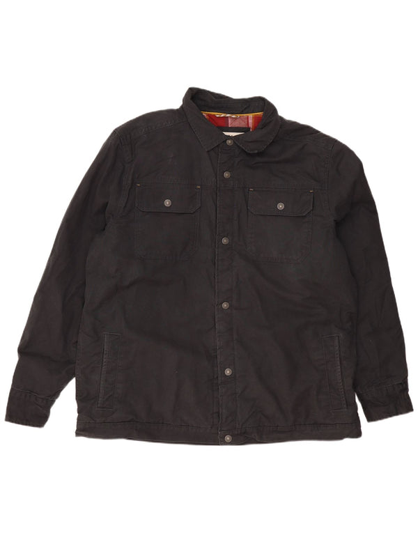 FAT FACE Chaqueta Bomber para Hombre UK 44 2XL Algodón Negro