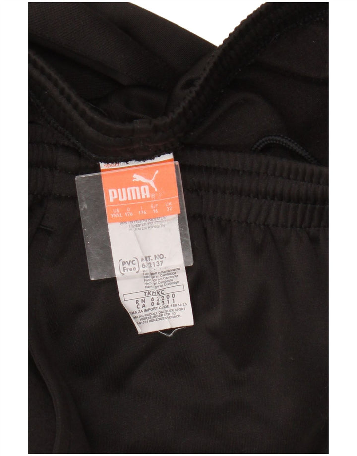 Puma Pantalón Chándal Niño 15-16 Años Negro Poliéster