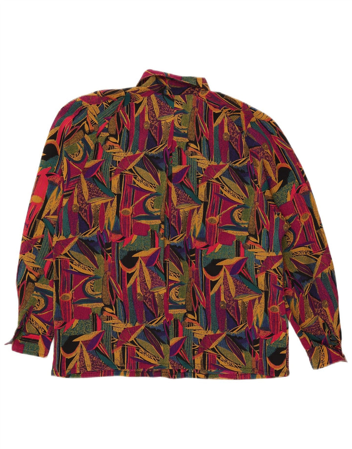 TESS Blusa de gran tamaño para mujer US 6 mediana multicolor floral