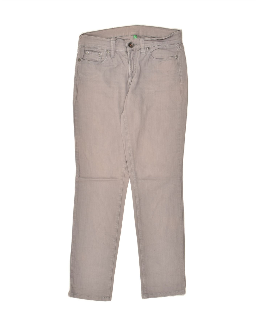 BENETTON Womens Slim Jeans W28 L29 Grey | Vintage Benetton | Thrift | Second-Hand Benetton | Used Clothing | Messina Hembry 