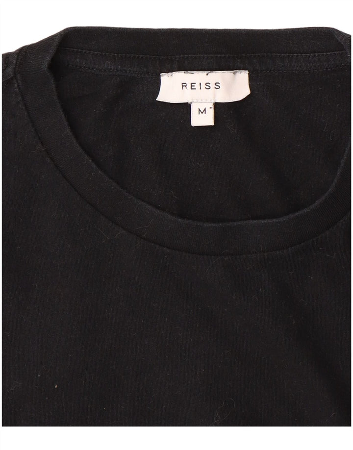 Camiseta Reiss Hombre Top Medium Black