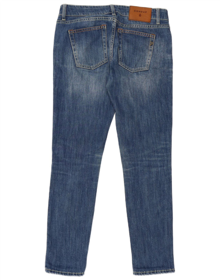 Vaqueros Dondup Mujer Slim W28 L28 Algodón Azul