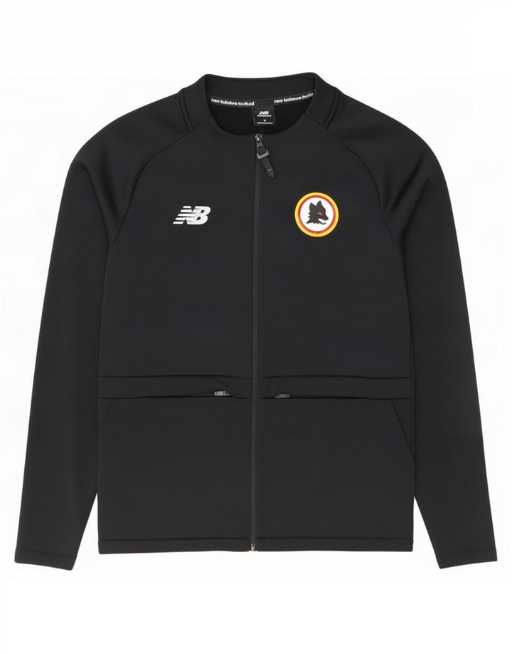 New Balance Hombre Chándal Top Chaqueta Mediano Negro Poliéster