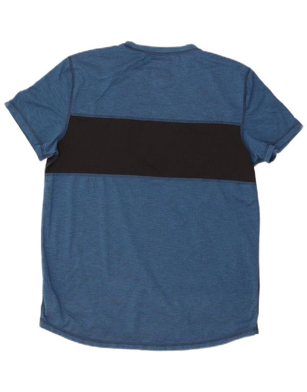 American Eagle Outfitters Camiseta gráfica para hombre Top grande color azul