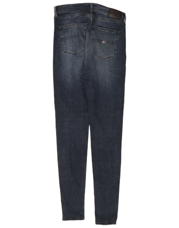 Vaqueros Tommy Hilfiger Sylvia de talle alto y súper ajustados para mujer W29 L32 Azul