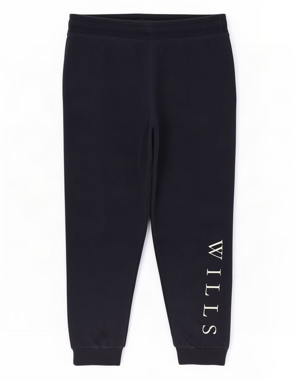 Jack Wills Pantalones de chándal gráficos para Mujer Joggers UK 40 XL Azul Marino