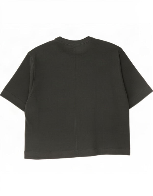 Calvin Klein Camiseta para mujer Top UK 14 Algodón gris medio