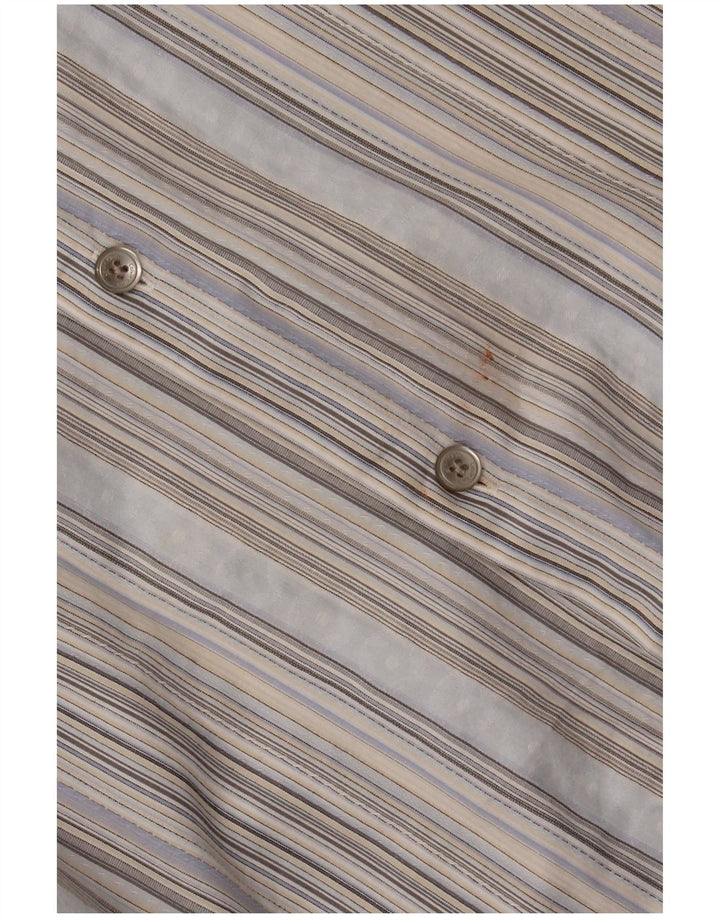 Camisa CALVIN KLEIN Hombre Algodón Rayas Azul Medio