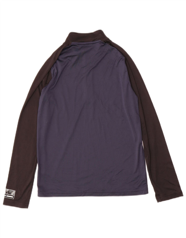 PUMA Camiseta de chándal para niño 11-12 años, color azul marino