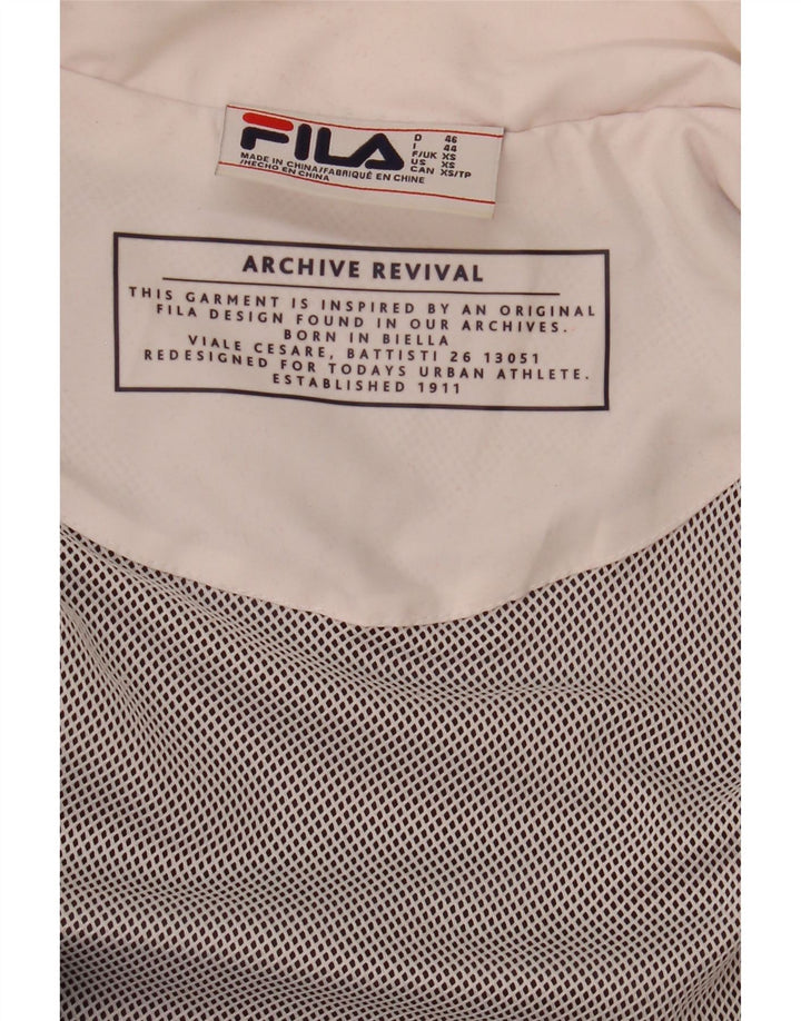 Fila Mens Graphic Chándal Top Chaqueta XS Azul Marino Colorblock
