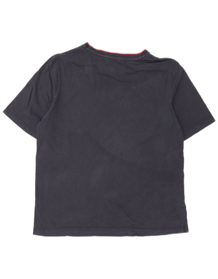 Tommy Hilfiger Hombre Camiseta Gráfica Top Medium Azul Marino