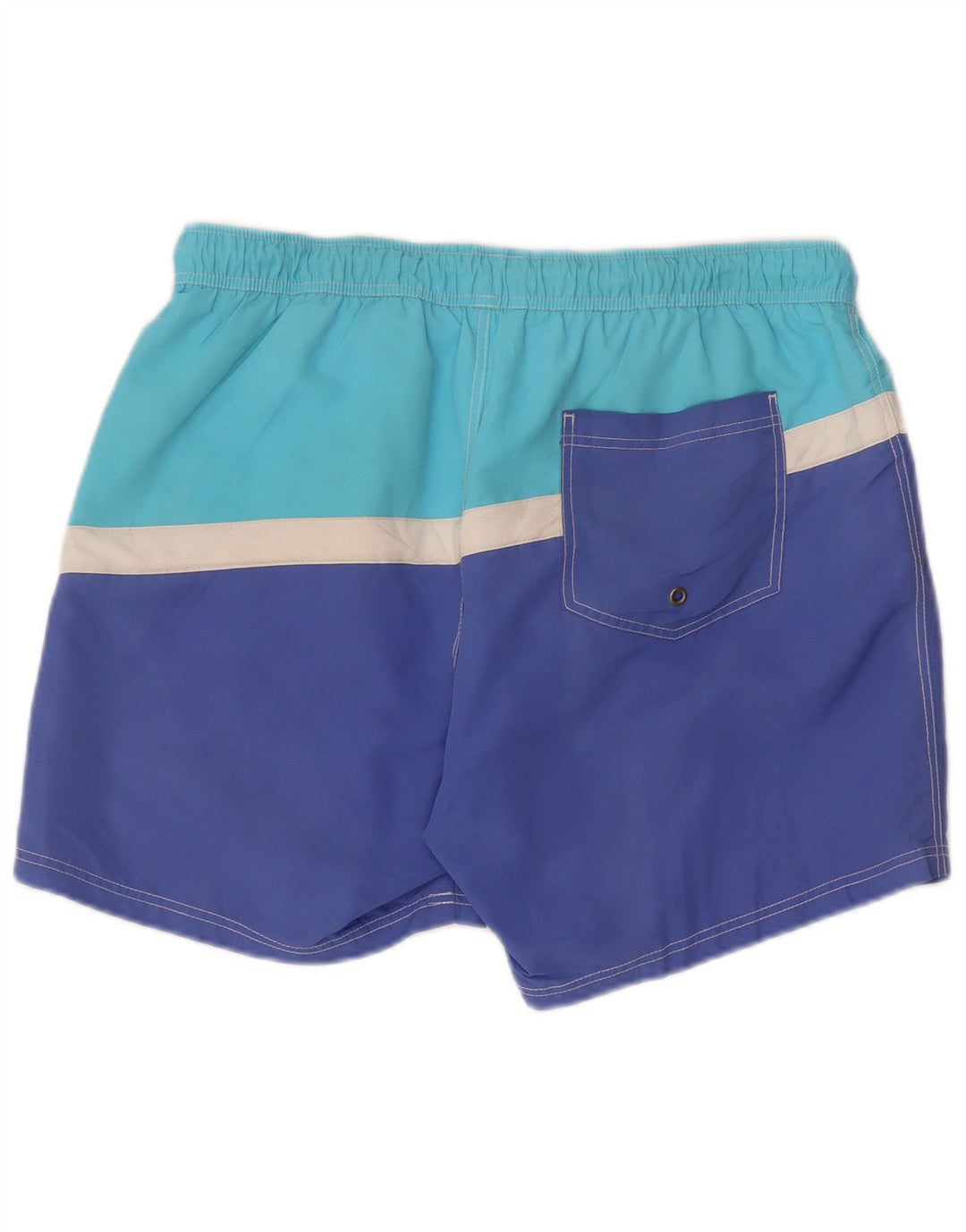 Benetton Hombre Bañador Corto Con Estampado En Color Azul Grande