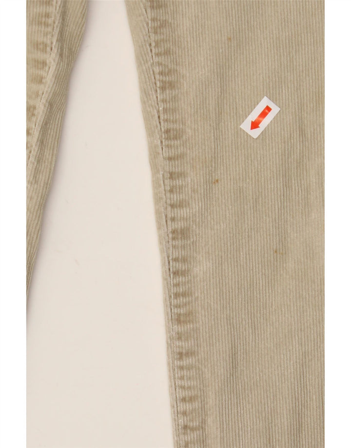 DOCKERS Pantalón recto de pana para hombre W30 L32 Beige