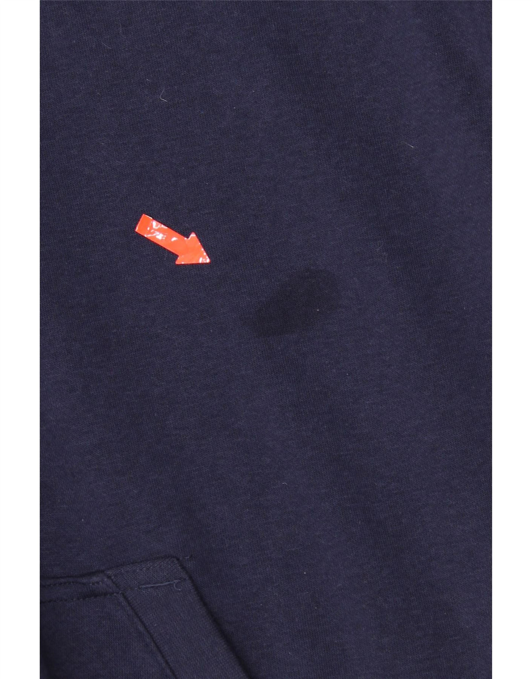 Kappa Hombre Chándal Top Chaqueta 2XL Azul Marino Algodón
