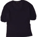 Marks & Spencer suéter con cuello barco para mujer, talla 40, talla M, azul marino