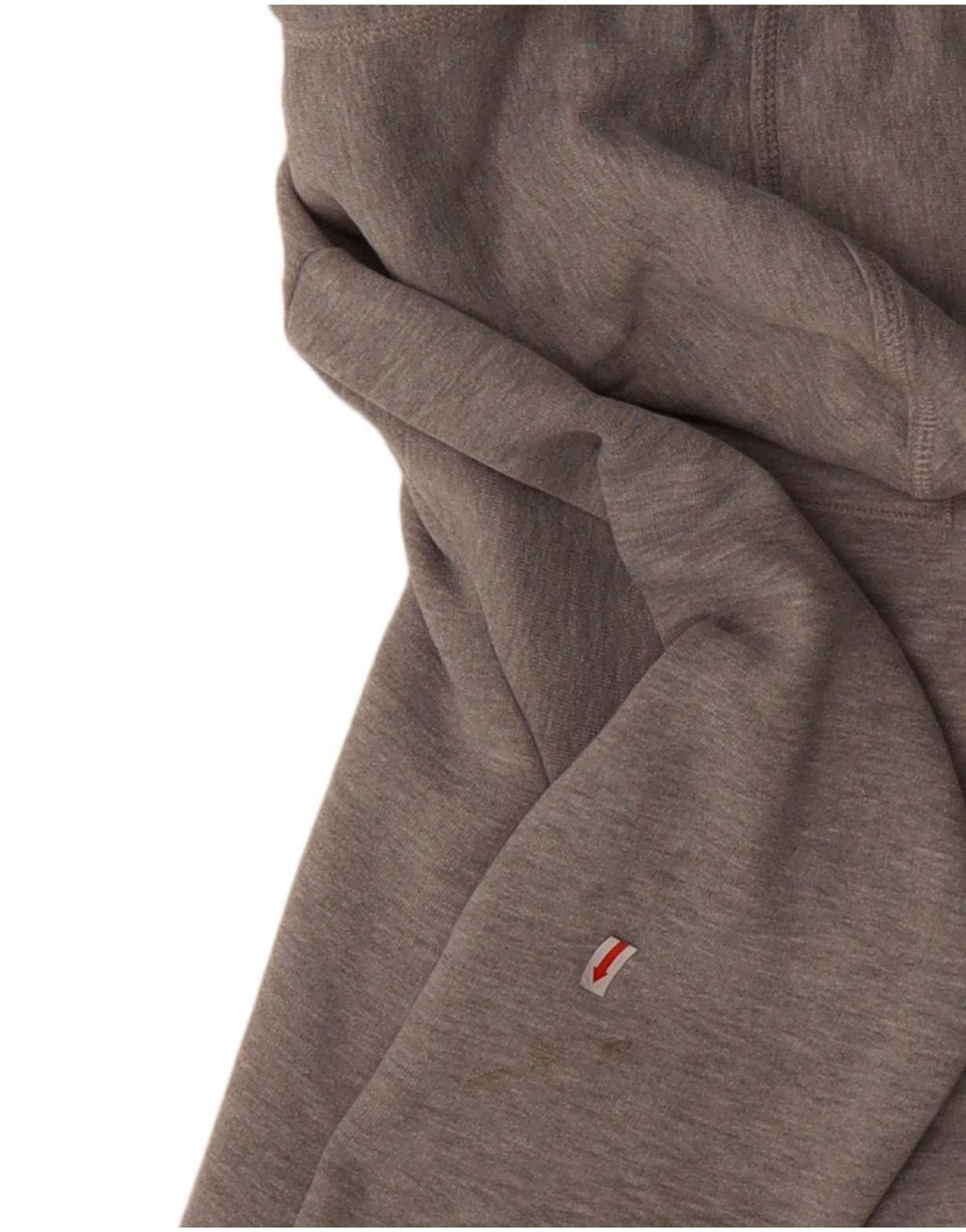 SUPERDRY Womens Zip Hoodie Sweater UK 16 Large Grey Polyester