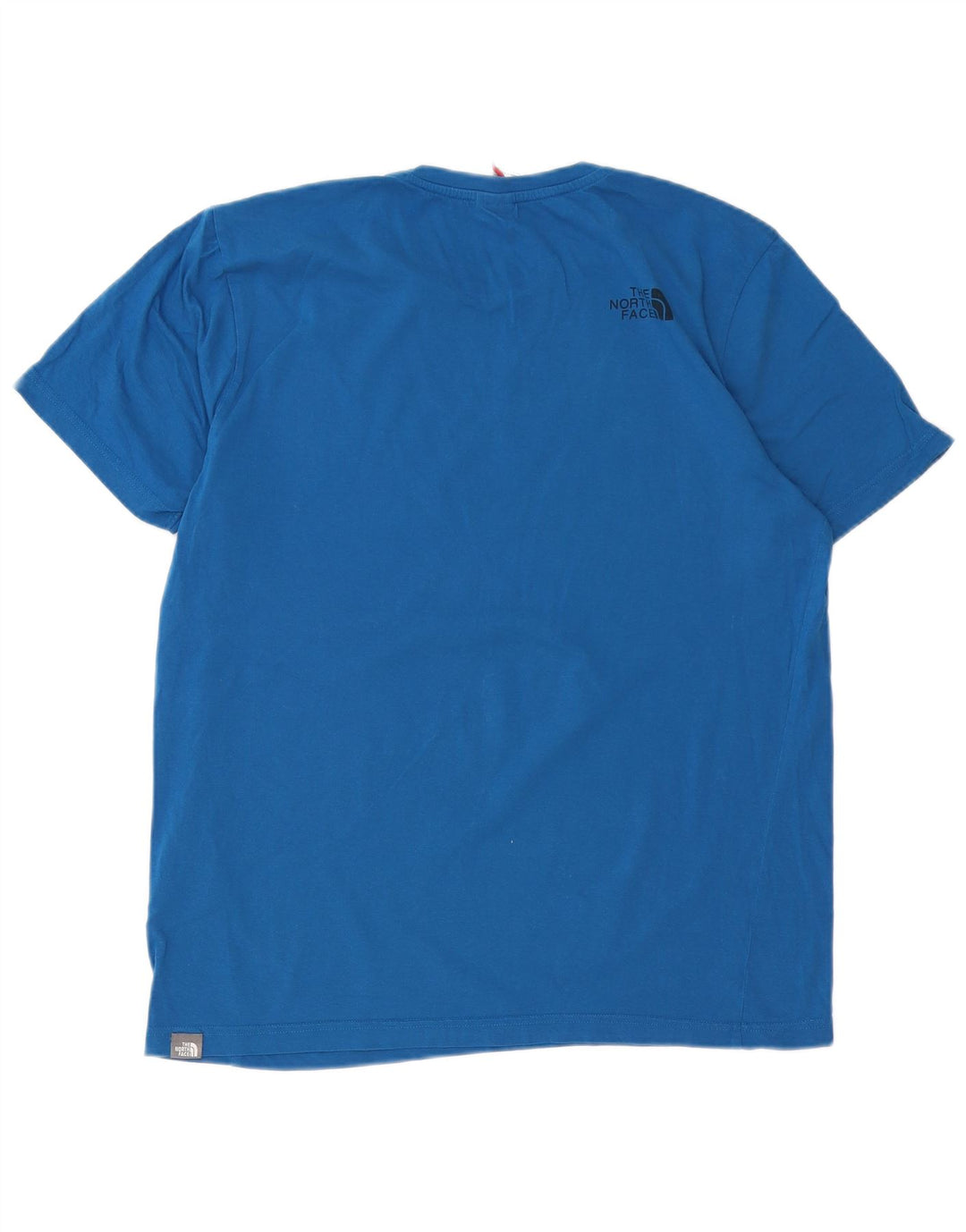 THE NORTH FACE Camiseta para hombre Top Large Azul Algodón