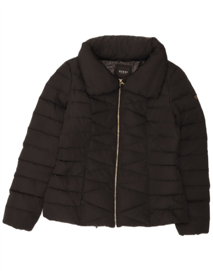 Guess Chaqueta acolchada para mujer Reino Unido 46 Grande Negro