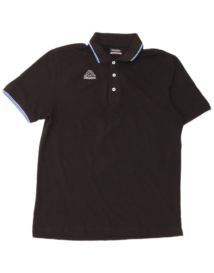 Kappa Polo Hombre XL Algodón Negro