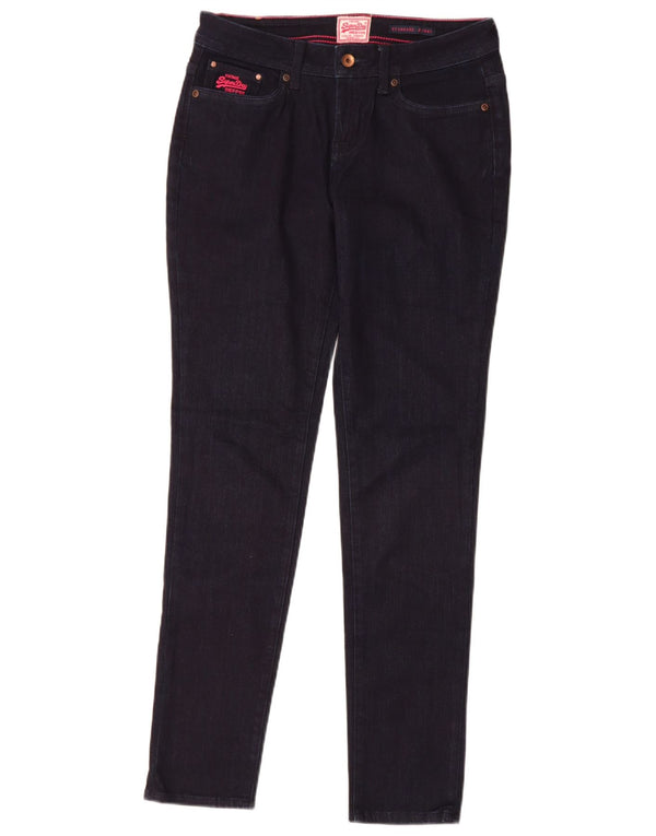 Superdry Vaqueros pitillo de corte estándar para mujer W30 L32 Algodón azul marino