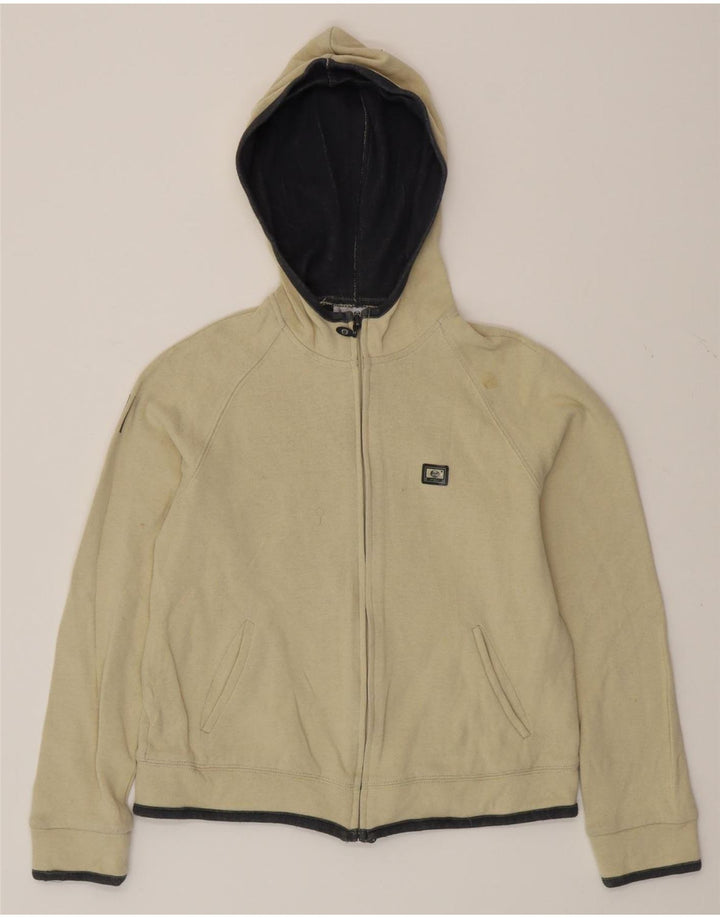 SERGIO TACCHINI Suéter con capucha y cremallera para mujer IT 44 Algodón beige medio