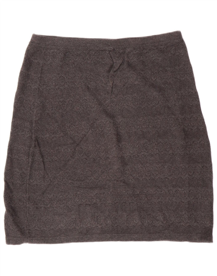 Minifalda de cintura alta para mujer de Fat Face UK 40 Large W30 Gris Algodón Clásico