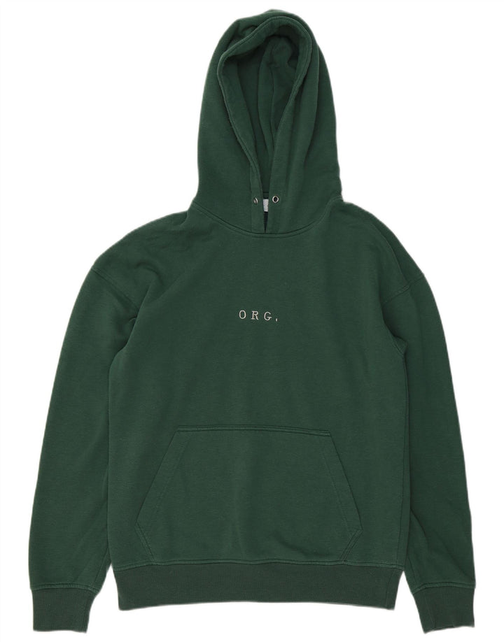 Jack & Jones Hombre Sudadera con Capucha Jumper Algodón Verde Medio