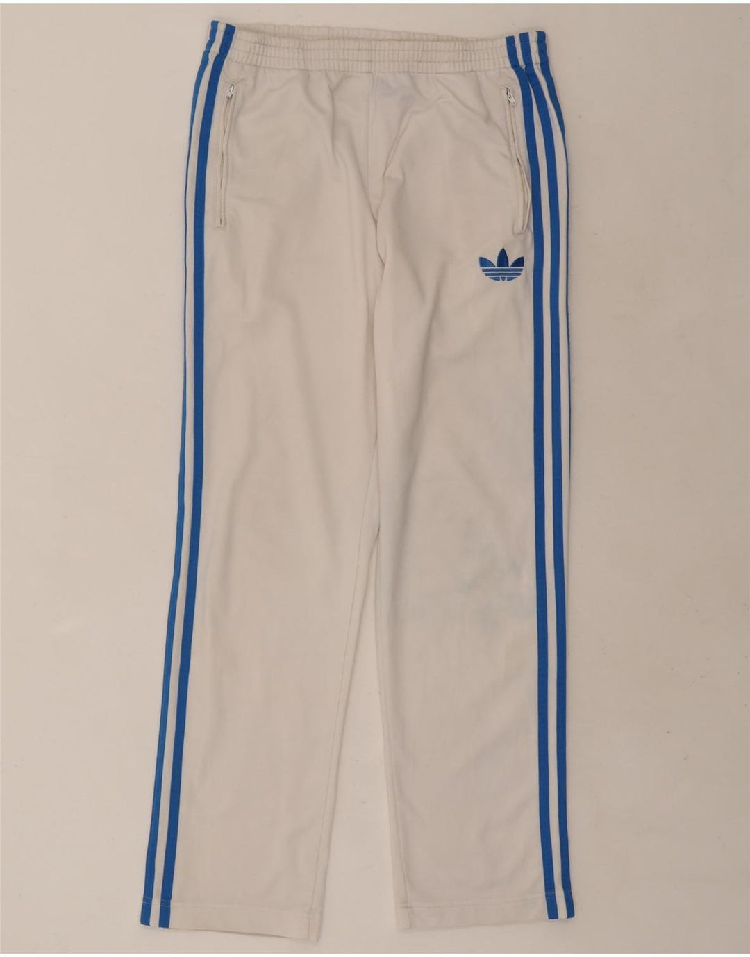 Pantalón De Chándal Adidas Hombre Small Blanco Poliéster