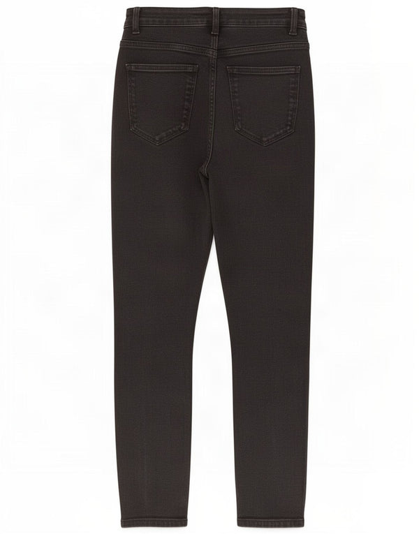 Zara Jeans Ajustados Cortos para Mujer EU 38 Small W28 L26 Algodón Negro
