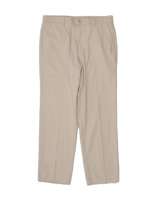 DOCKERS Pantalón chino recto para hombre W34 L32 Beige