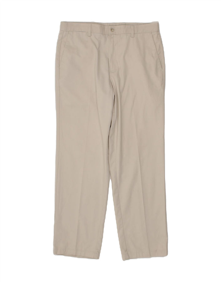 DOCKERS Pantalón chino recto para hombre W34 L32 Beige