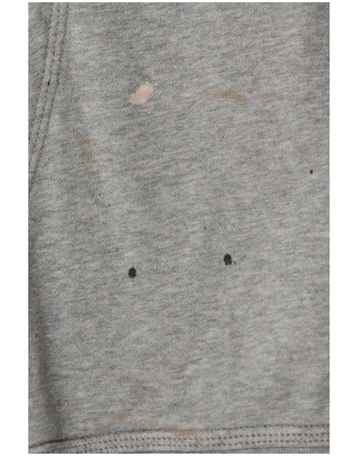 Sudadera con capucha Nike para hombre - Jersey de algodón moteado en gris medio
