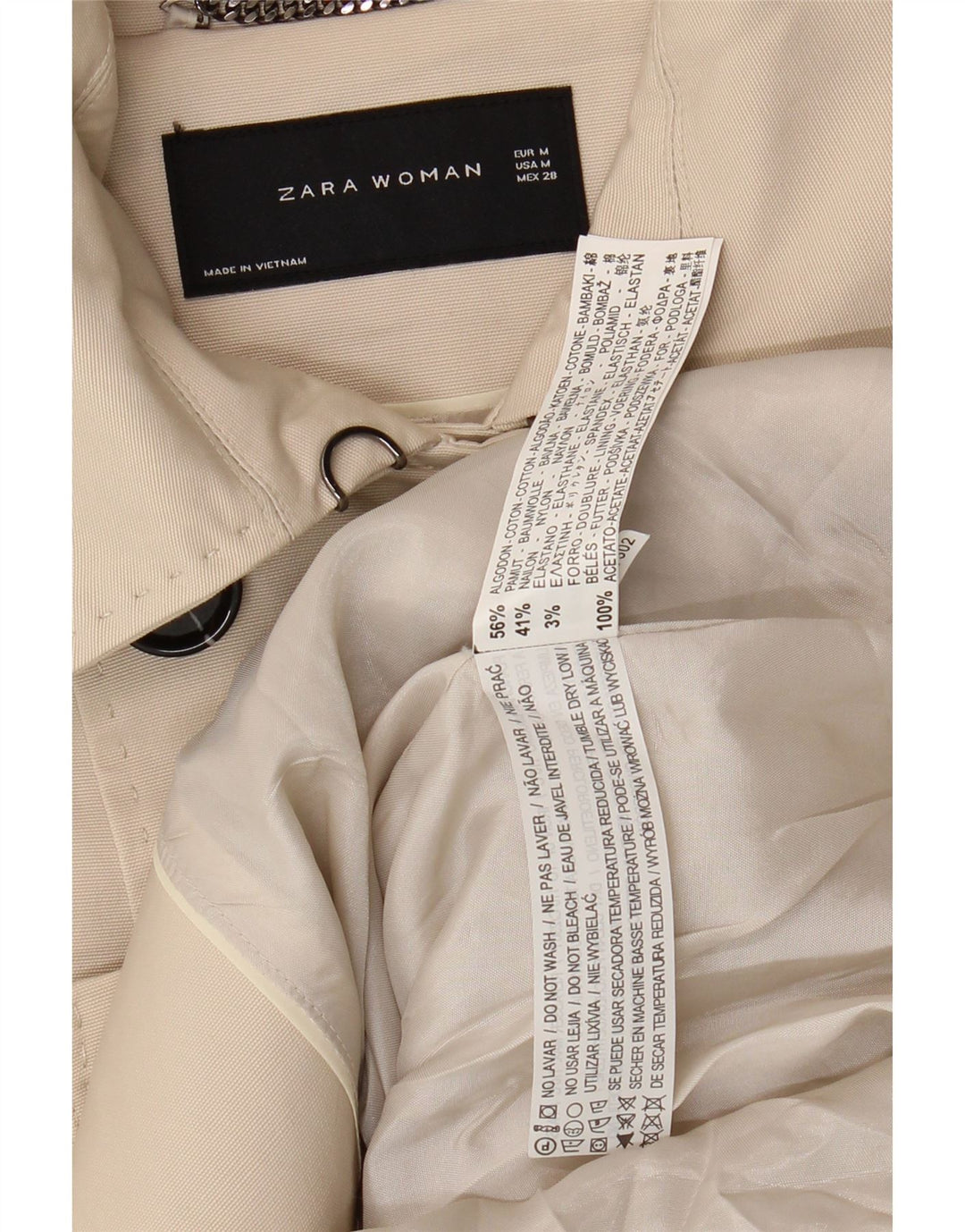 Abrigo cruzado para mujer UK 12 Medium