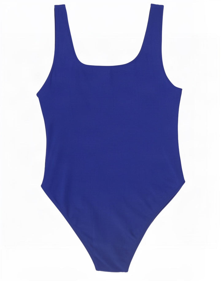 Zara Mujer Trafaluc Body Sin Mangas UK 44 Grande Poliéster Azul
