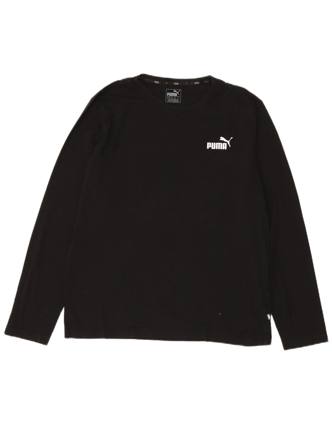 PUMA Camiseta de manga larga para hombre XL Negro