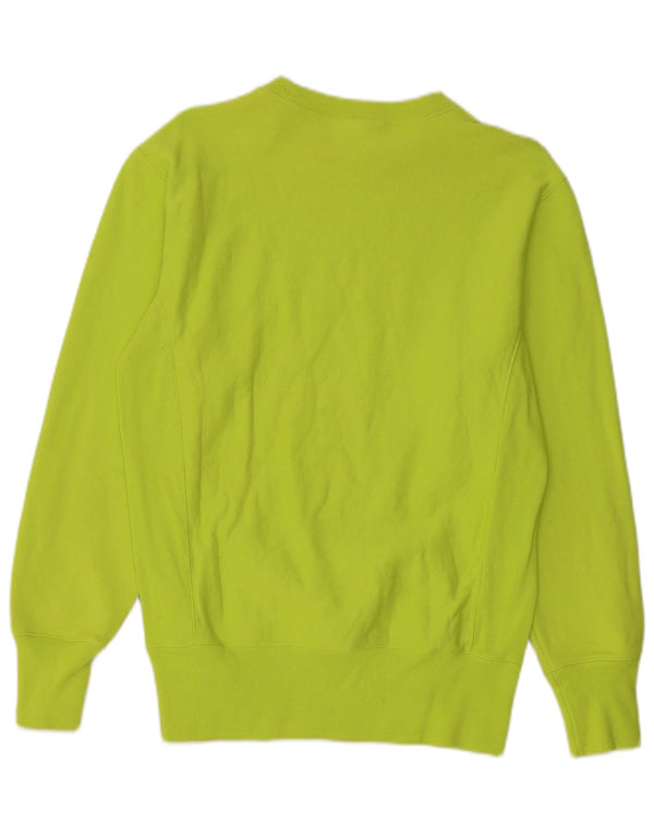 Champion Sudadera para mujer Jumper UK 10 Small Green Cotton